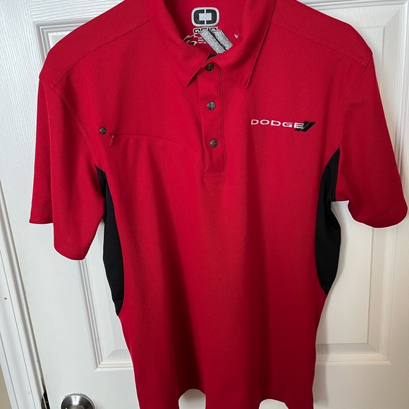 OGIO Red and Black Polo Shirt - Picture 1 of 16